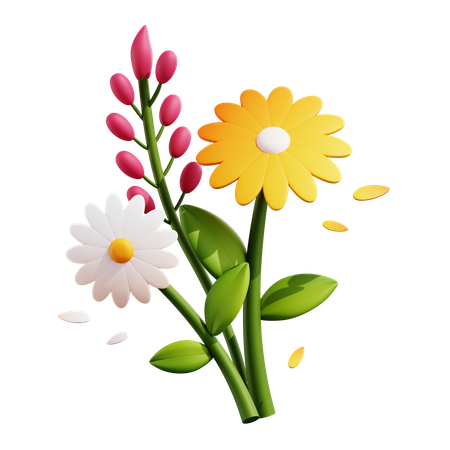 FLOWER  3D Icon