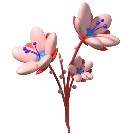 Flower  3D Illustration