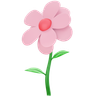 3d flora logo