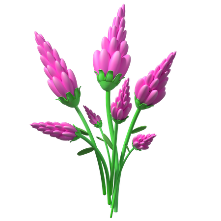 Flower 3D Illustration