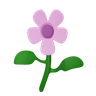 flora emoji 3d