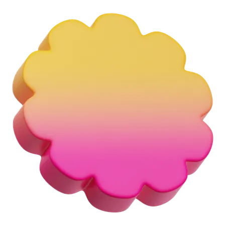 Flower Abstract 3D Icon