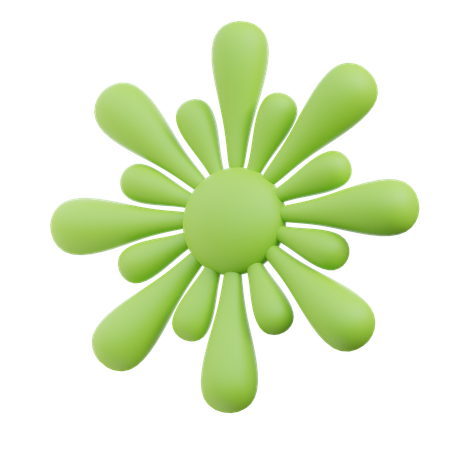 Flower Abstract  3D Icon
