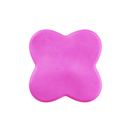 Flower Abstract Shape  3D Icon