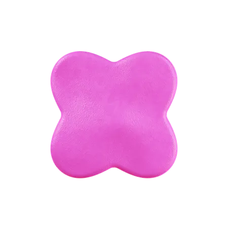 Flower Abstract Shape  3D Icon