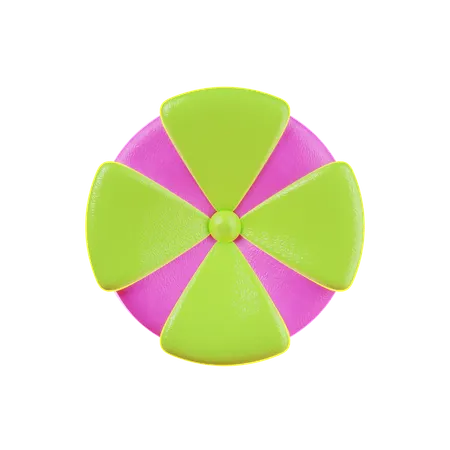 Flower Abstract Shape  3D Icon