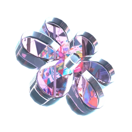 Flower Abstract Shape  3D Icon