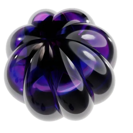 Flower Abstract Shape  3D Icon