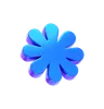 Flower Abstract Shape