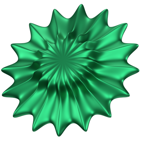 Flower Abstract Shape  3D Icon