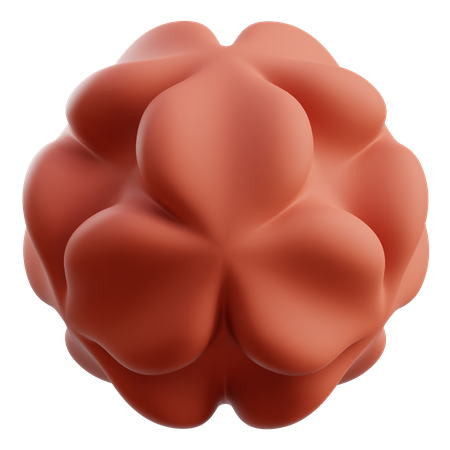 Flower Abstract Shape  3D Icon