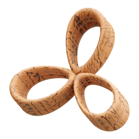 Flower Abstract Shape  3D Icon