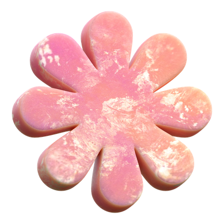 Flower Abstract Shape  3D Icon