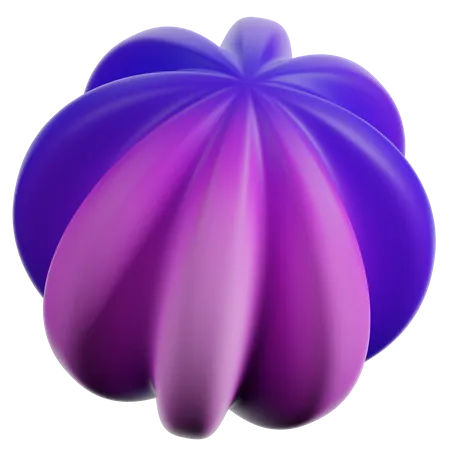 Flower Abstract Shape  3D Icon