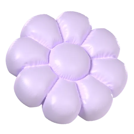 Flower Balloon  3D Icon