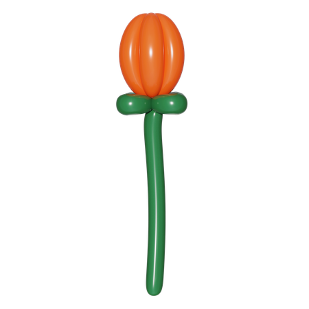 Flower Balloon  3D Icon