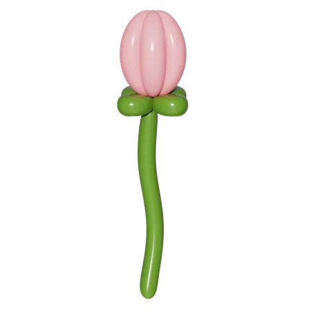 Flower Balloon  3D Icon