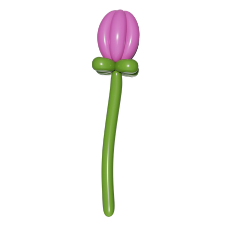 Flower Balloon  3D Icon