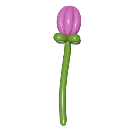 Flower Balloon  3D Icon