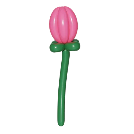 Flower Balloon  3D Icon