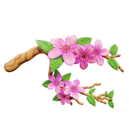 Flower Blossom  3D Icon