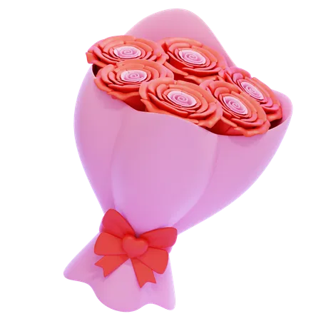 Flower Bouquet  3D Icon