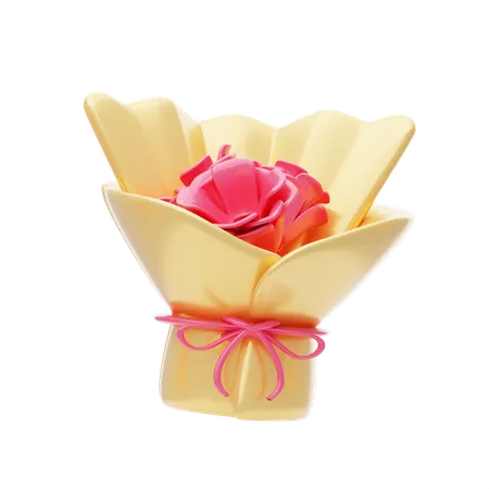 Flower Bouquet  3D Icon