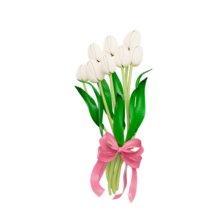 Flower Bouquet  3D Icon