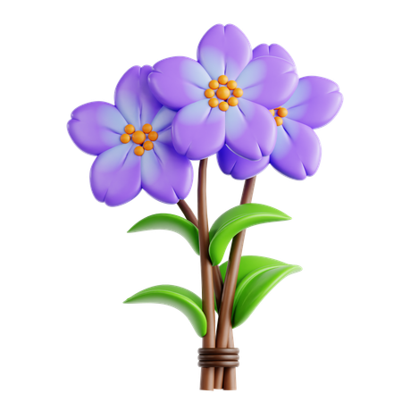 Flower Bouquet  3D Icon