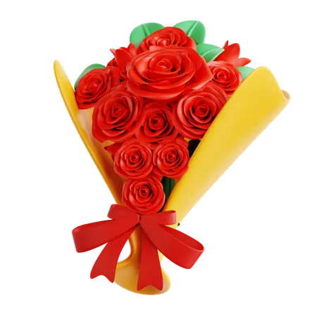 Flower Bouquet  3D Icon