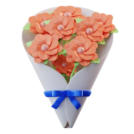 Flower Bouquet  3D Icon