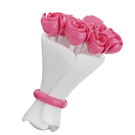 Flower Bouquet  3D Icon