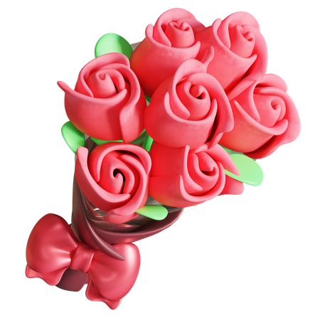 Flower Bouquet  3D Icon