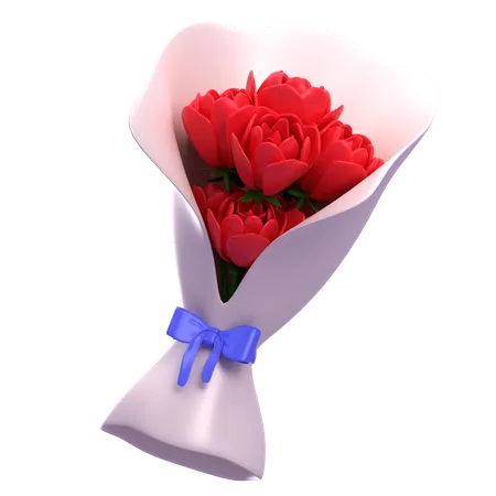 Flower Bouquet  3D Icon