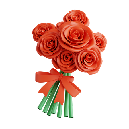 Flower Bouquet  3D Icon