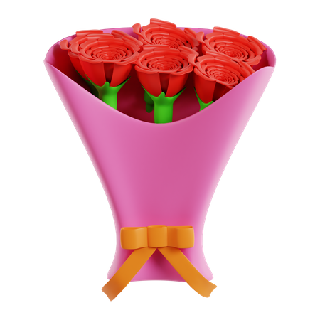 Flower Bouquet  3D Icon