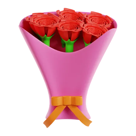 Flower Bouquet  3D Icon