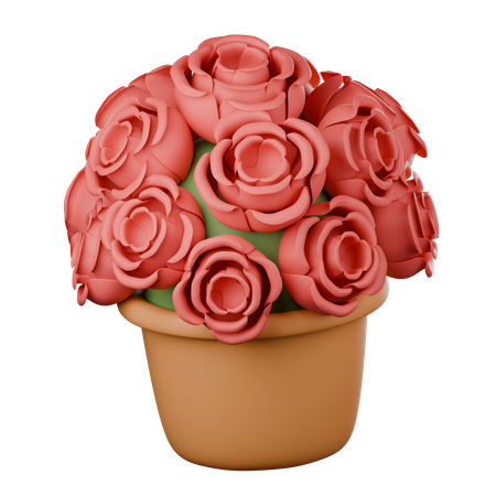 Flower Bouquet  3D Icon