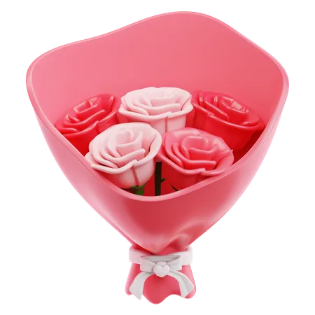 Flower Bouquet  3D Icon