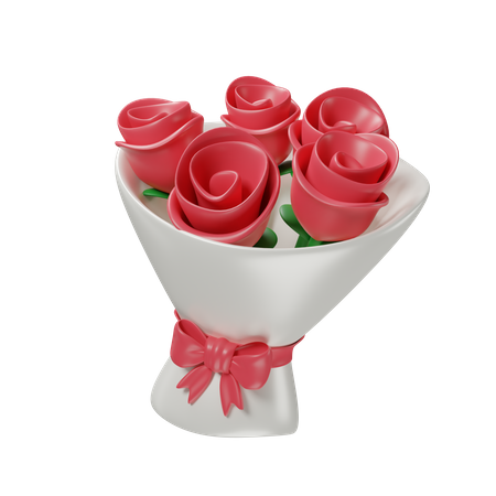 Flower Bouquet  3D Icon