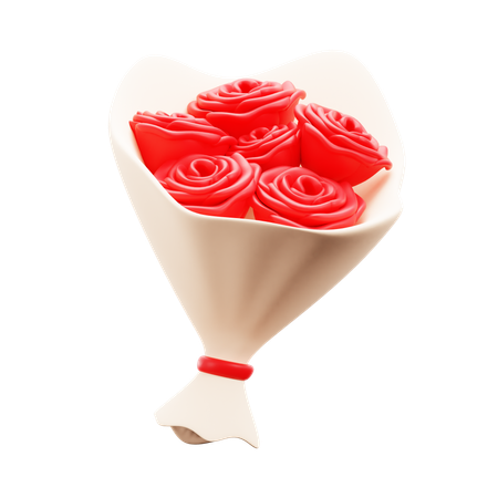 Flower Bouquet  3D Icon