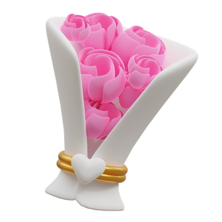 Flower Bouquets  3D Icon