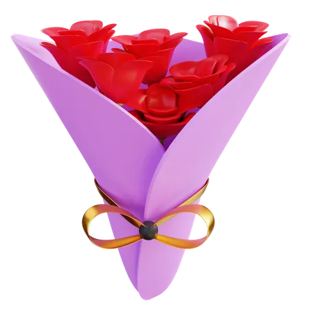 Flower Bucket  3D Icon