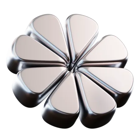 Flower Daisy  3D Icon