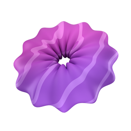 Flower Donut  3D Icon