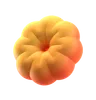 Flower Donut Abstract Shape