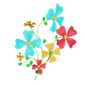 3d floral illustration