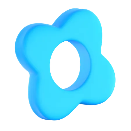 Flower Frame  3D Icon