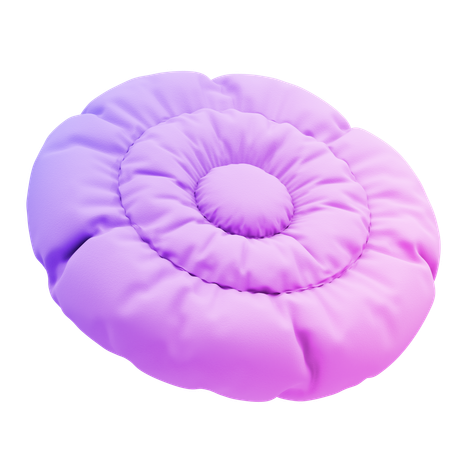 Flower Pillow  3D Icon