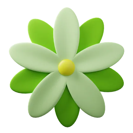 Flower Plant  3D Icon